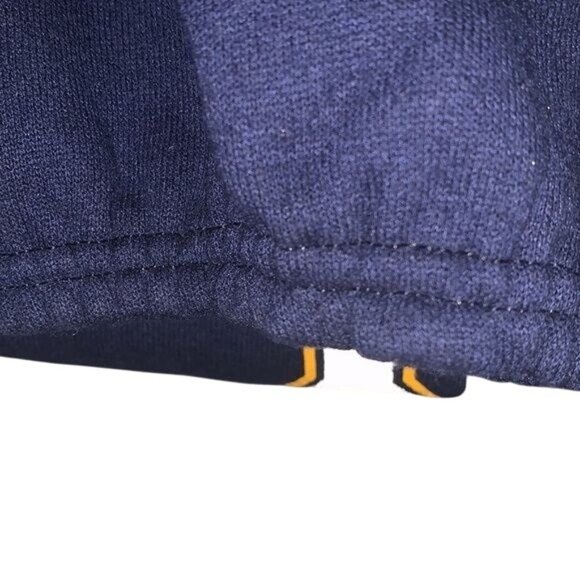 M.J. Soffe Navy Sweatpants XL Elastic Waistband 50/50 Cotton & Polyester Made In - Picture 5 of 11